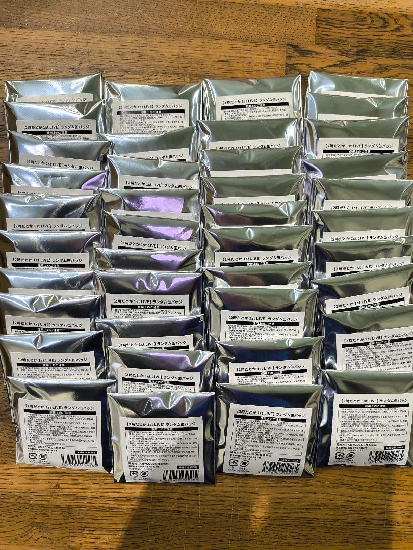 2時だとか1stLIVE ランダム缶バッジ にじさんじ 渡会雲雀 【2時