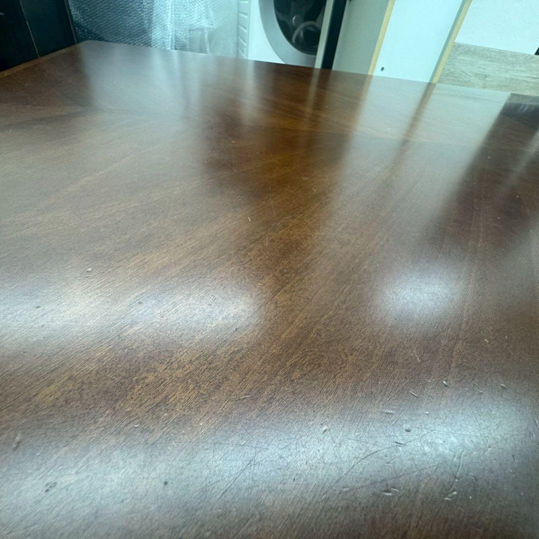 カリモク　ダイニングテーブル 回転チェア　4脚　ルスティック