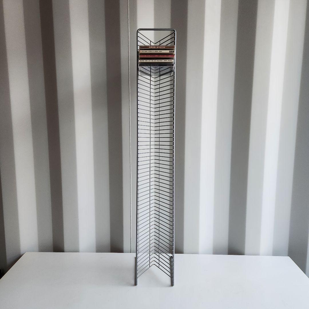 希少 ヴィンテージ l Wire CDラック CDタワー 94.5cm