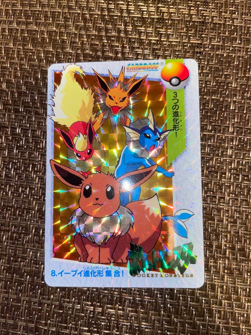 イーブイの進化系“シャワーズ”、“サンダース”、“ブースター”の