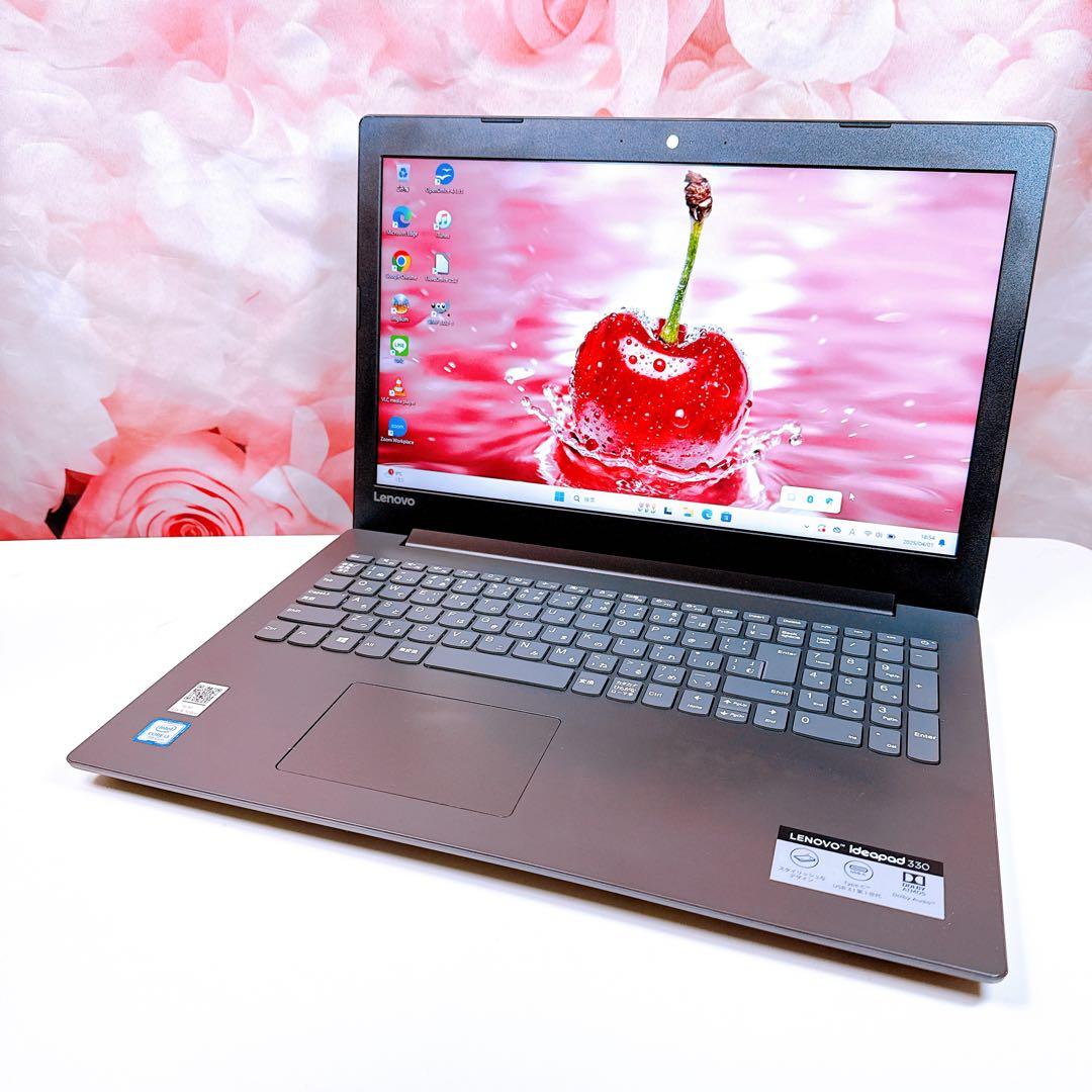 美品✨新品SSDで爆速✨すぐ使えるカメラ付きノートパソコン✨オフィス
