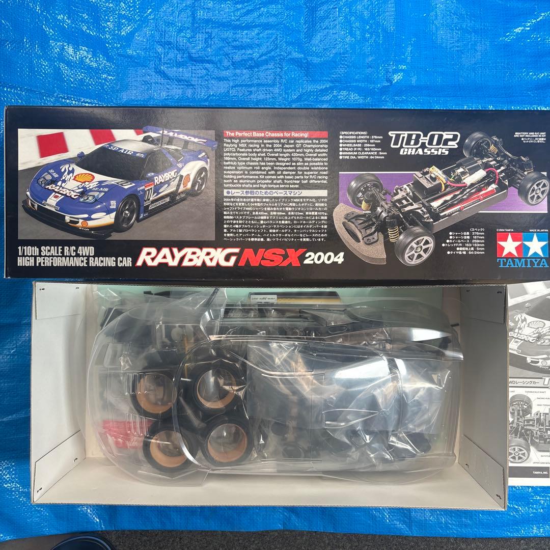 e*y様 RAYBRIG NSX 2004 TB-02 1/10スケール RCカ