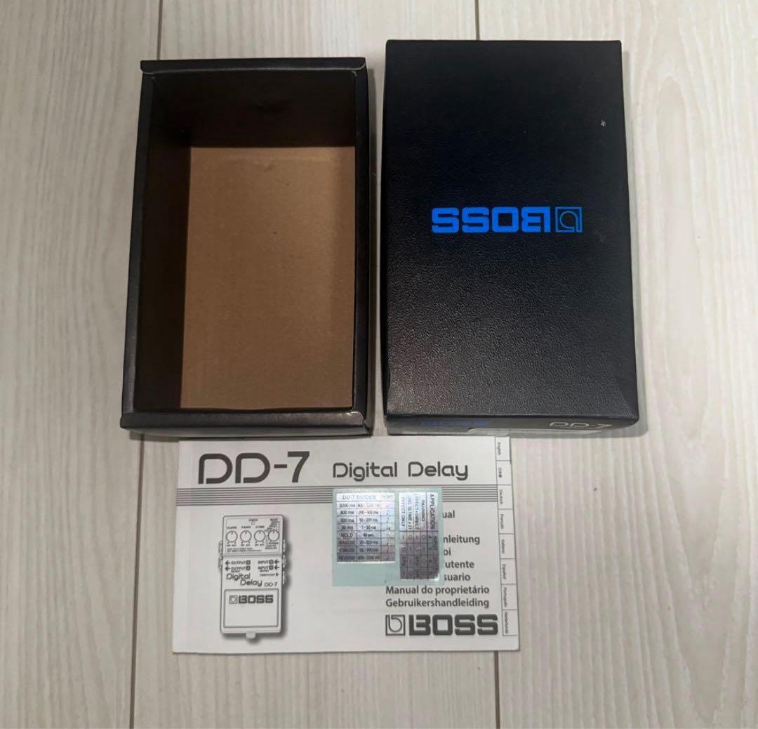 BOSS DD-7 デジタルディレイ 箱・取り扱い説明書付き