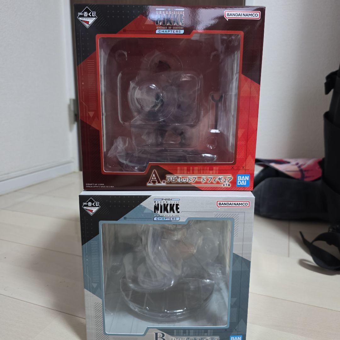 NIKKE CHAPTER6 A・B賞セット フィギュア Ichiban Kuji Goddess of Victory: Nikke Chapter 6 - A Prize Red