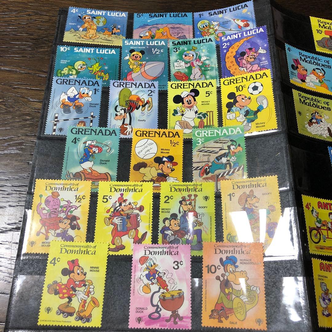 ディズニー 他 外国切手 157枚 ディズニー 他 外国切手 157枚