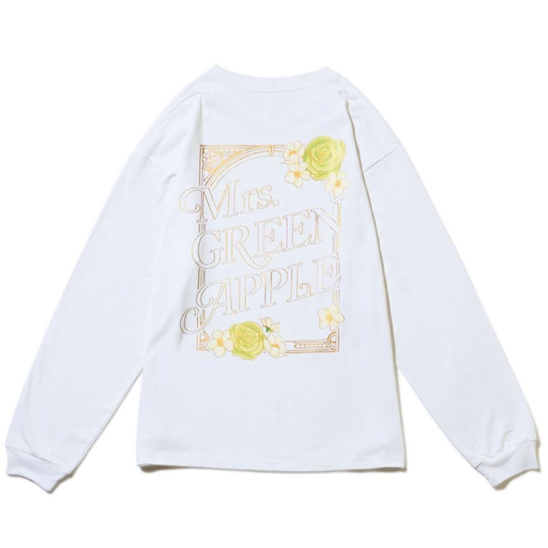 Mrs. GREEN APPLE harmony ロングスリーブTシャツ - メルカリ