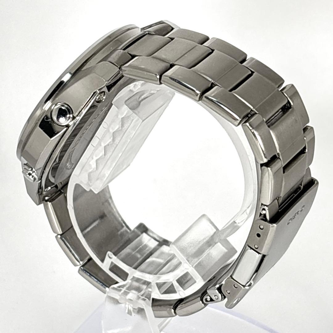 【稼働 付属品】美品 カシオ メンズ腕時計 クロノグラフ LENEAGE