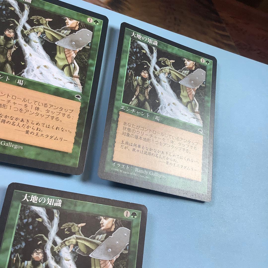 *バラ売り可* 大地の知識/Earthcraft TMP日本語3枚セット