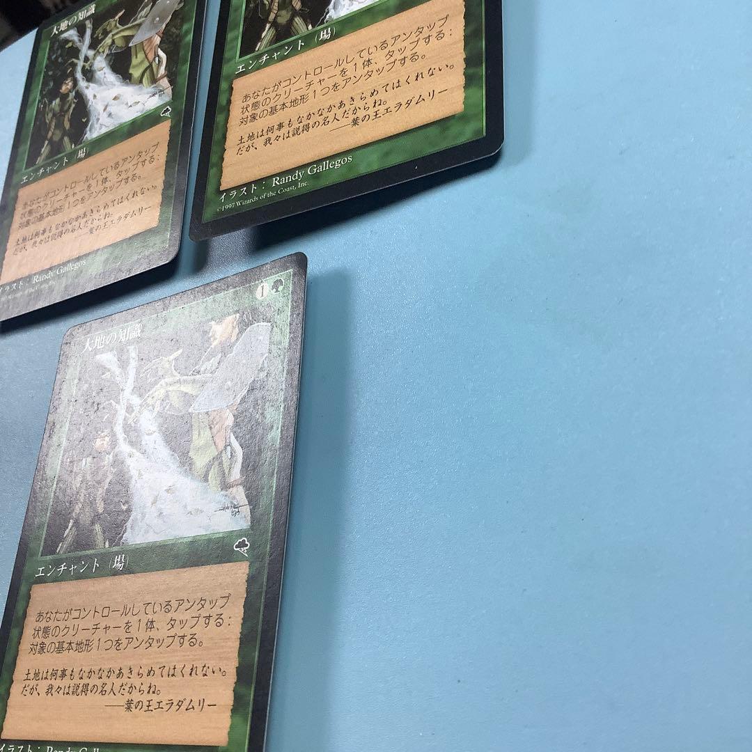 *バラ売り可* 大地の知識/Earthcraft TMP日本語3枚セット