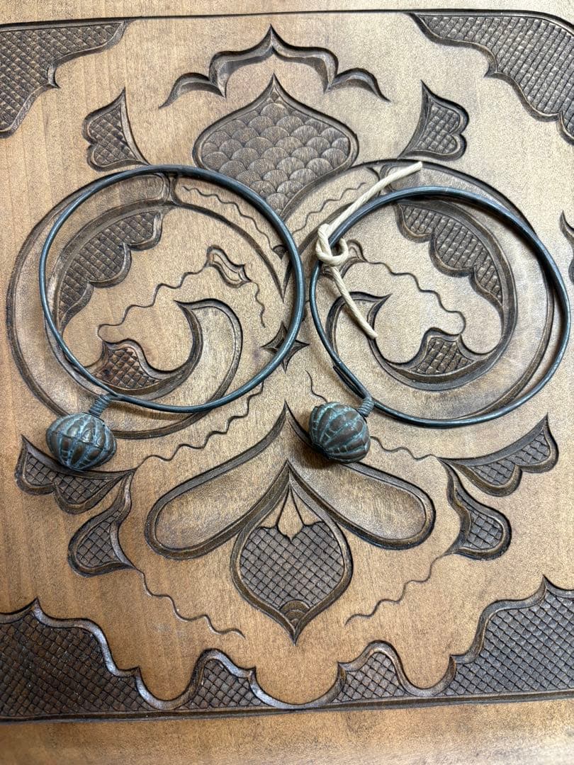 アイヌ ニンカリ 洋白銀 明治 白老 ポロトコタン 宮本イカシマトク