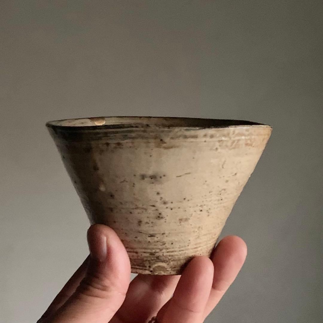 刷毛目 茶碗 茶道具 古美術 古道具 アンティーク 美術品・アンティーク