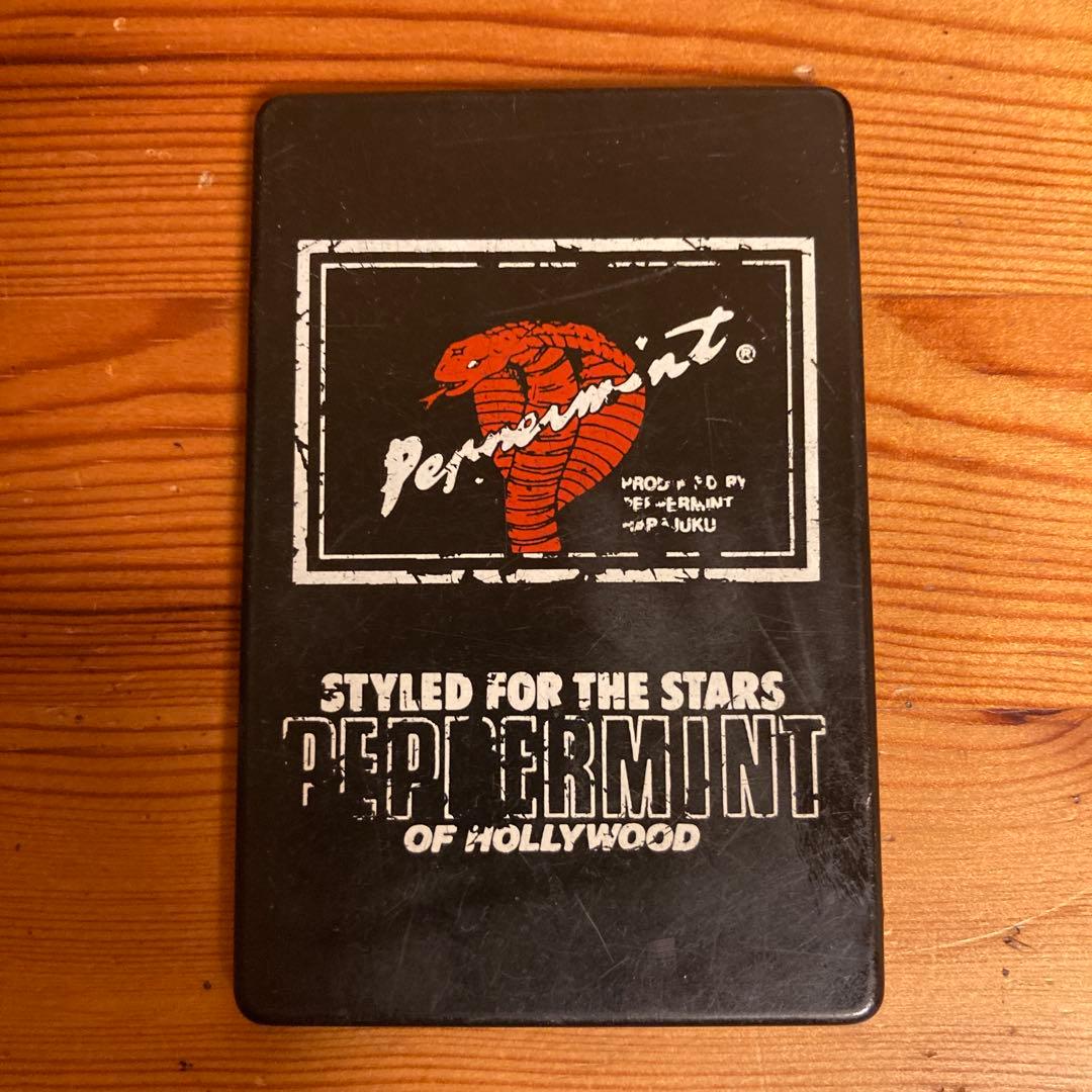 80年代当時物 ペパーミント ハンドミラー&メモ帳 5点セット ロカビリー