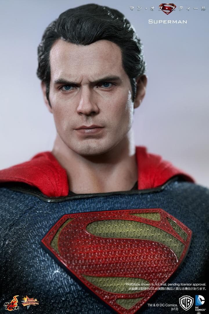 ホットトイズ　HOTTOYS マン・オブ・スティール スーパーマン