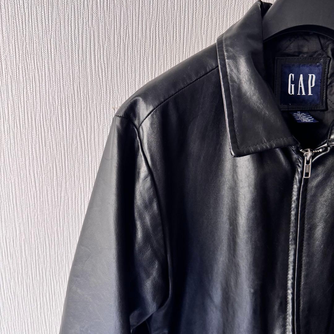 OLD GAP レザージャケット ビンテージ 野村訓市 - メルカリ