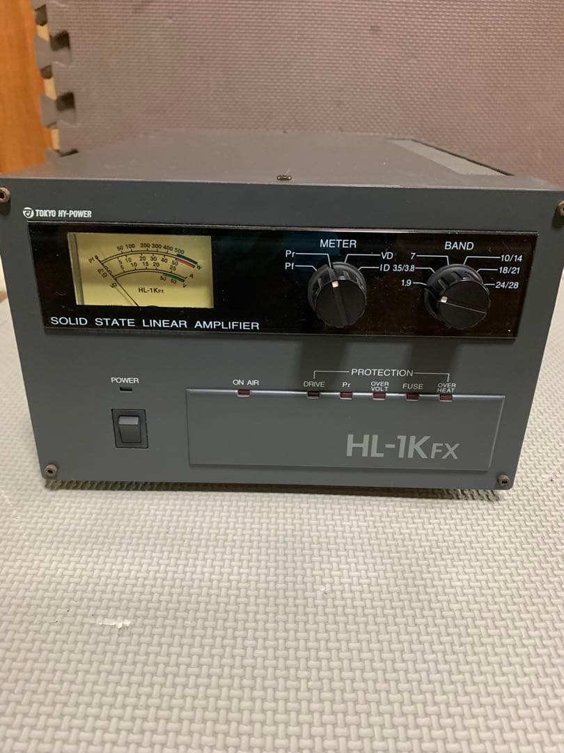 動作未確認】東京ハイパワーのHL-1KFXソリッドステートHFリニアアンプ