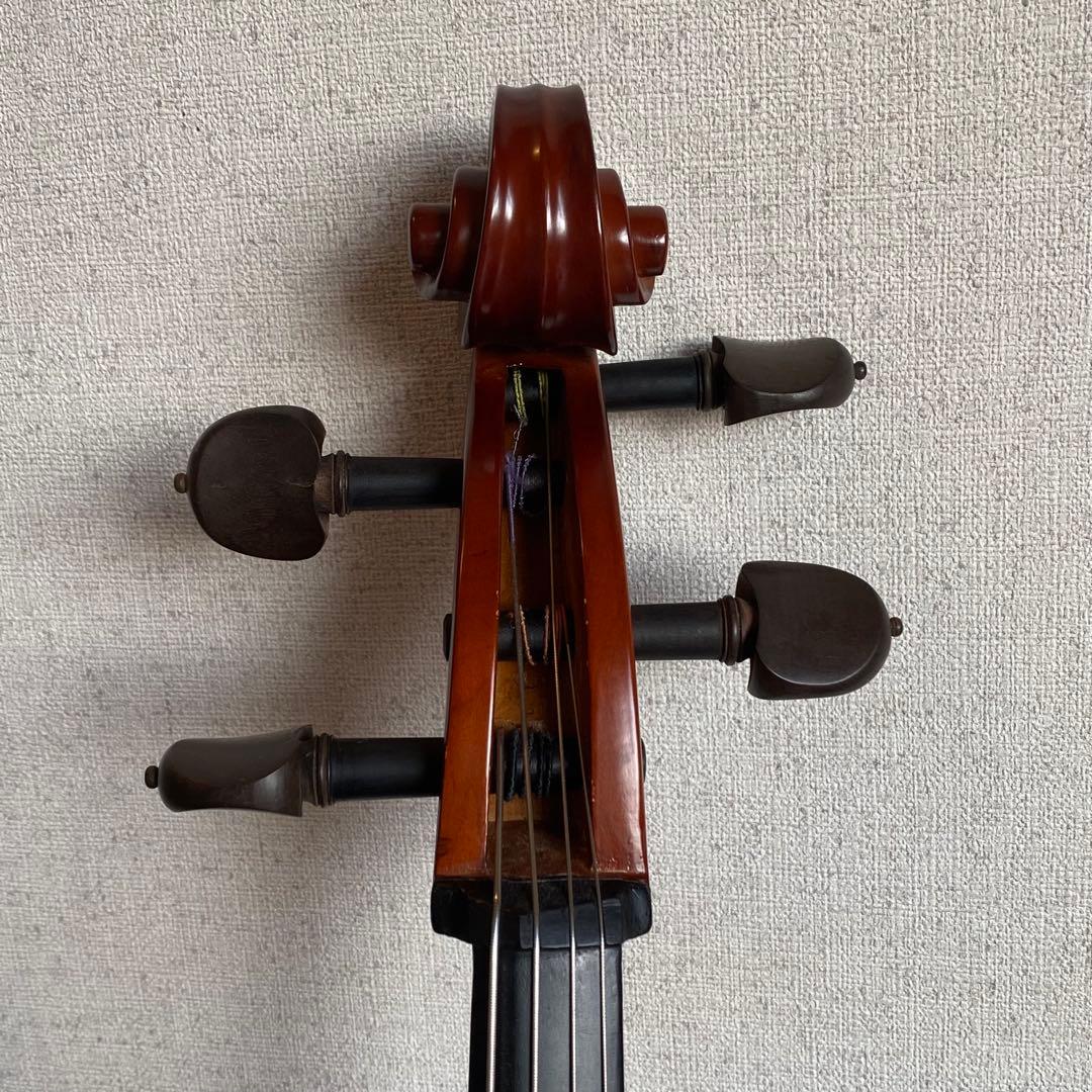 【弓・収納袋付き】エレクトリックチェロ サイレントチェロ 木製 匿名配送