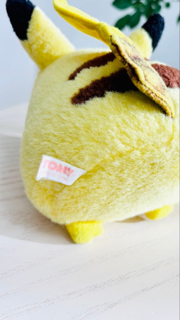 初期ピカチュウ　ぬいぐるみTOMY 顔バランス良 紙タグあり 動作確認済み
