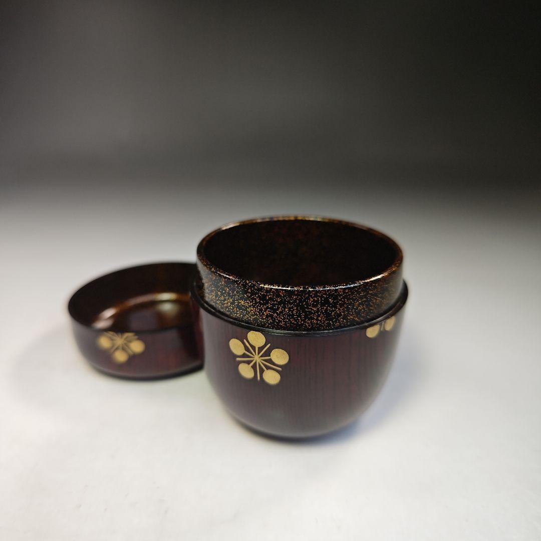 イ745 棗『大徳寺　立花大亀　極箱』『稲尾兼中斉』『利休梅蒔絵　大棗』茶道具