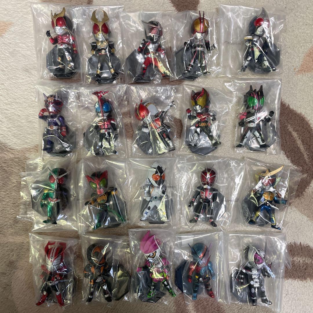 一番くじ平成仮面ライダーデフォルメクス18体セット