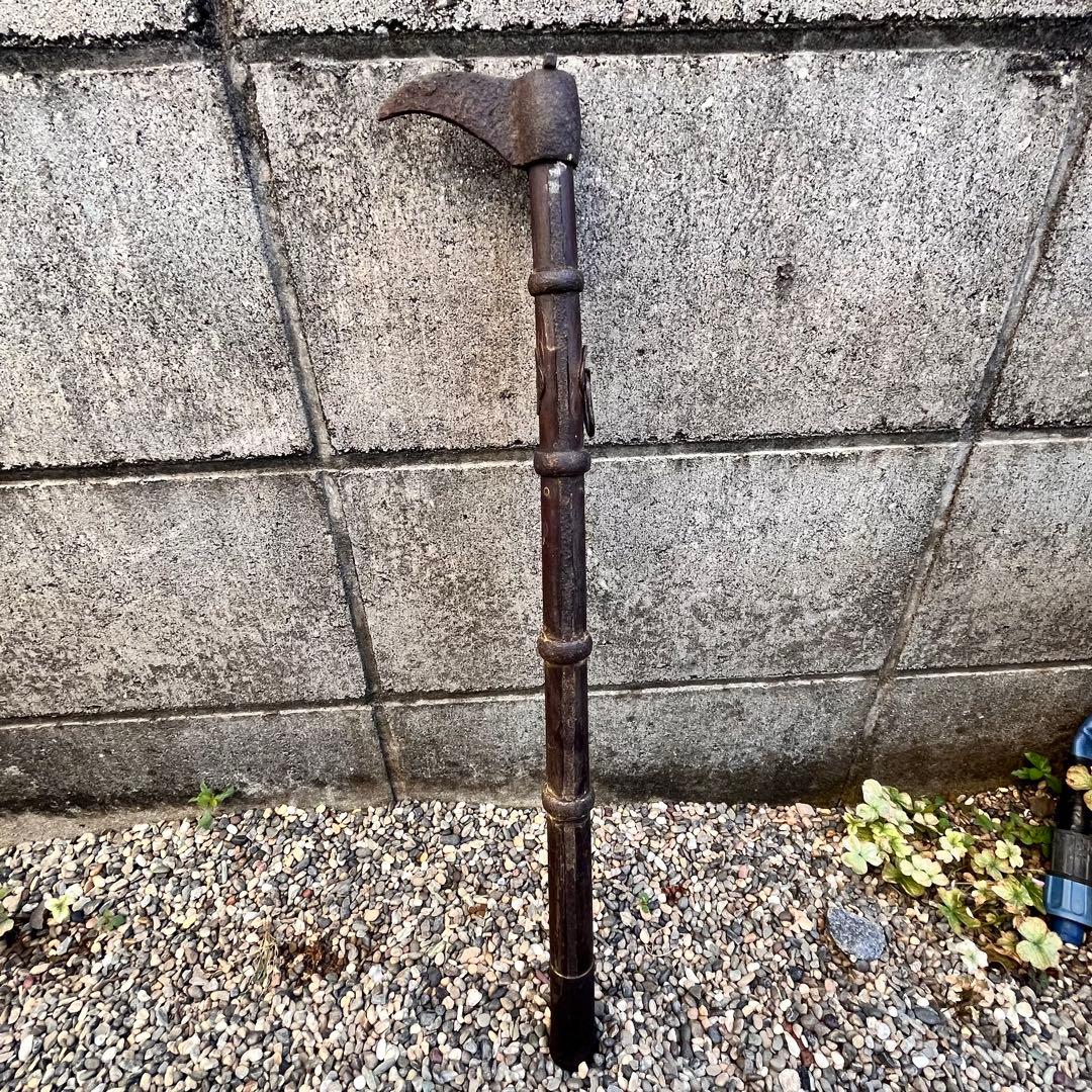 鳶口ビンテージ古道具当時物凄いしっかりしてます。まだまだ使えます。