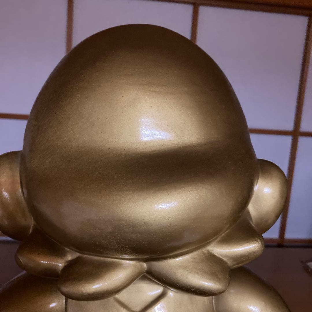 スーパーマリオ像ゴールド