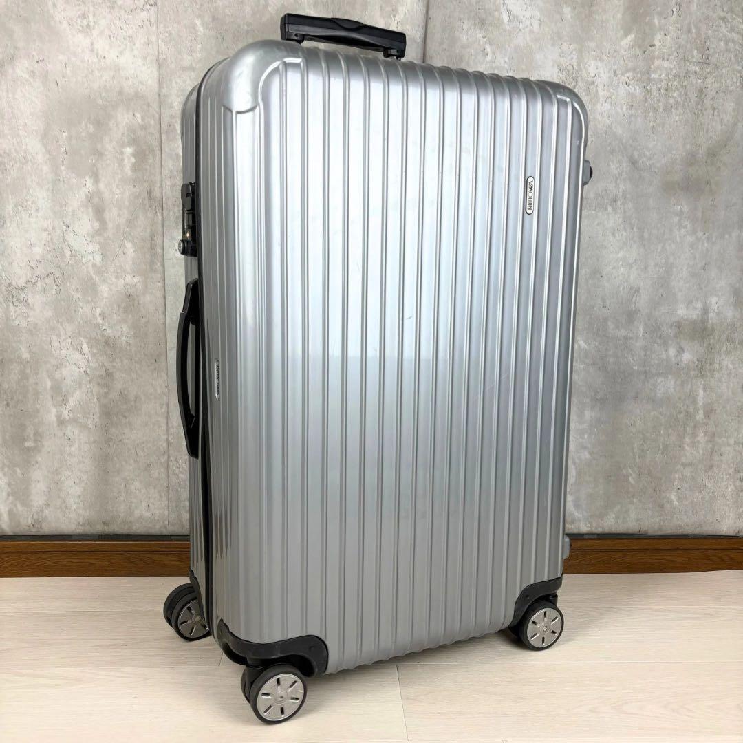 RIMOWA スーツケース サルサ 51L 4輪 シルバー【日本未発売】 RIMOWA
