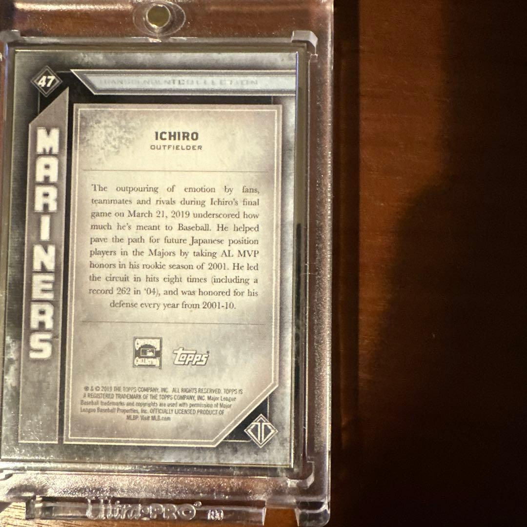 イチロー　topps 2019 100枚限定