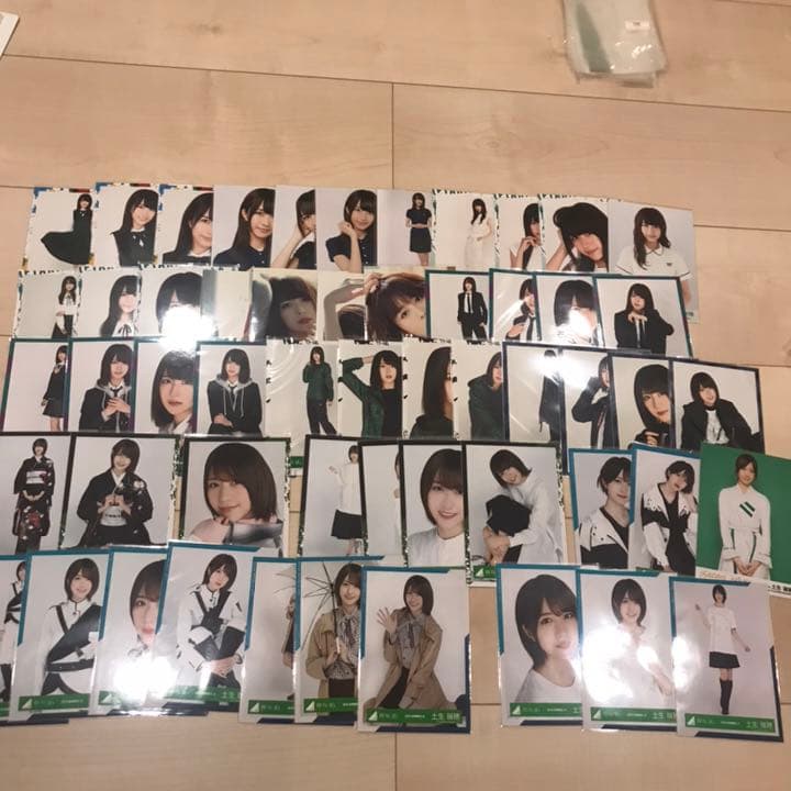 欅坂46 土生瑞穂 生写真 コンプ セット まとめ売り 風に吹かれて