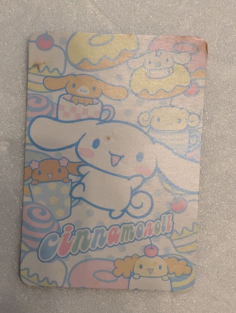 シナモロール　ストラップ　カード