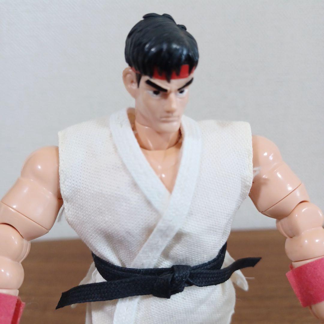 当時物　バンダイ「ストリートファイター　リュウ」1993年可動式フィギュア