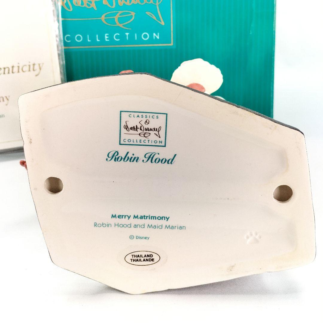 希少 ディズニー WDCC ロビンフッド ロビン マリアン フィギュア