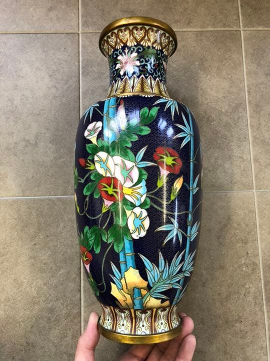 実売13万円？　花瓶　骨董品　中国　詳細不明