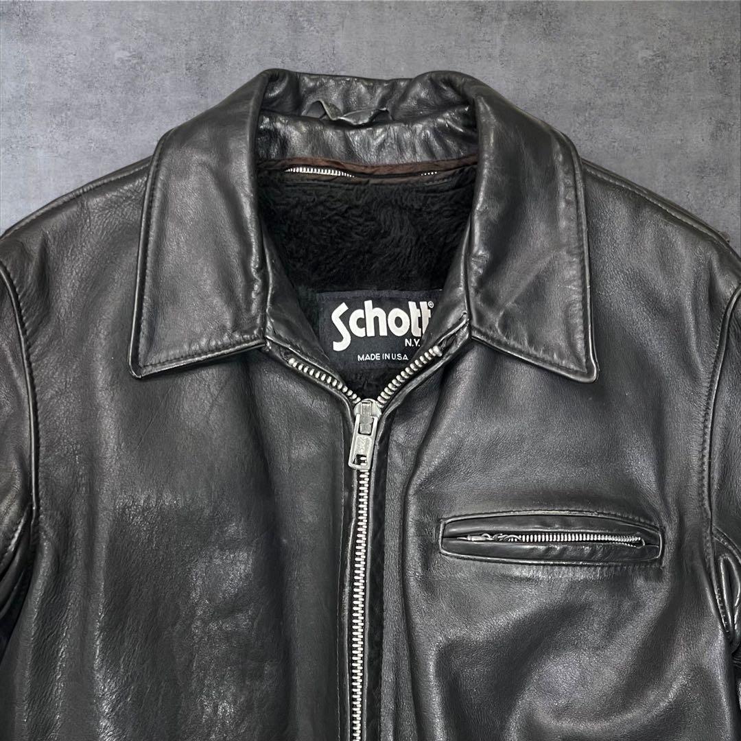 schott革ジャン642！（SIZE40） Schott 642 Single Riders Jacket