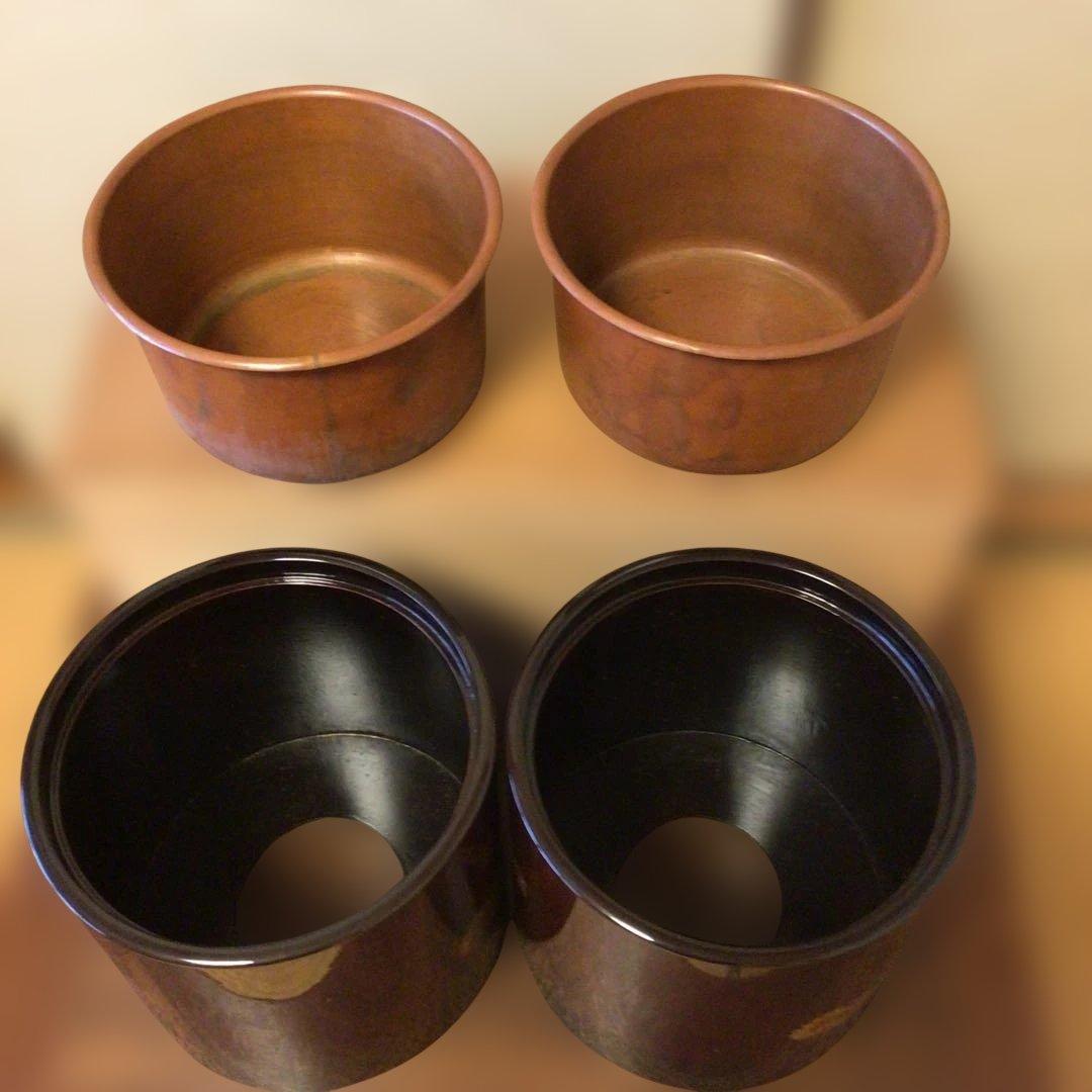 アンティーク 輪島塗り 手あぶり 2個セット 木箱付き 落とし付き 2026