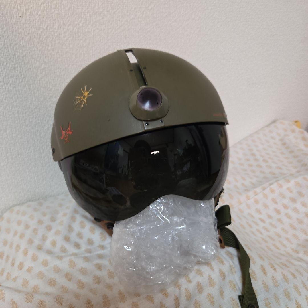 米軍 実物 GENTEX ヘリパイ ヘルメット LARGE NO 411 OD AIRMASTER