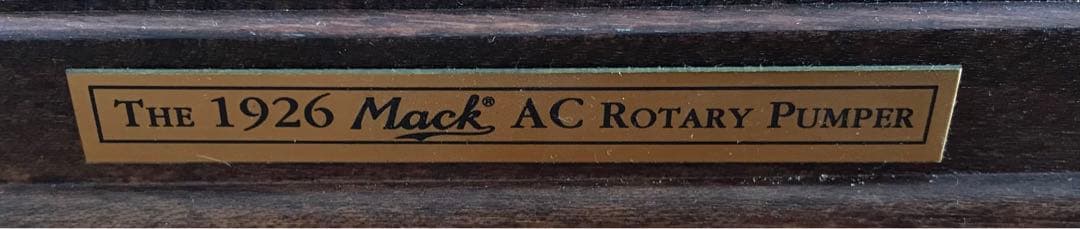 消防　Mac ポンプ車　ダンバリーミント社製