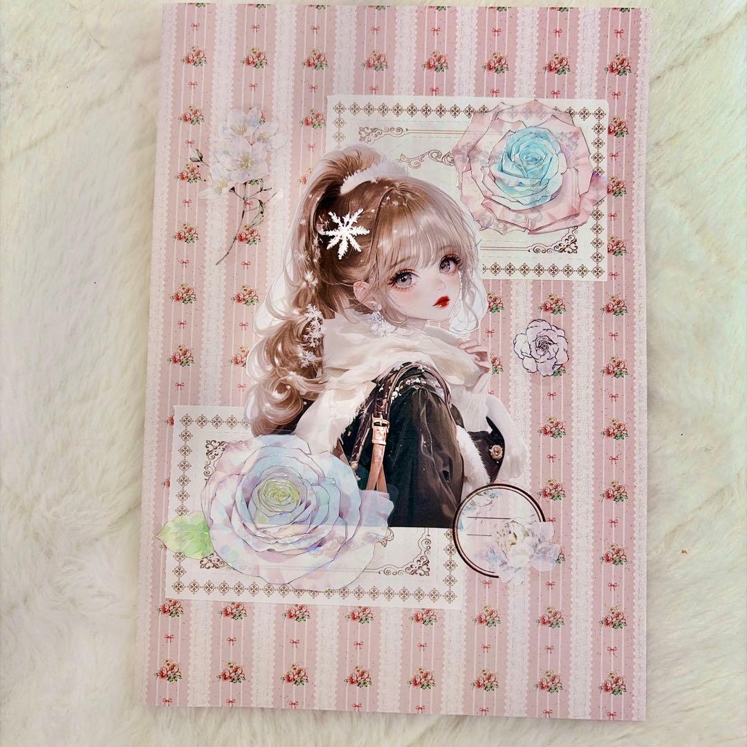 海外マステ切り売り ♡23種類セット♡簡易ファイル付き - メルカリ