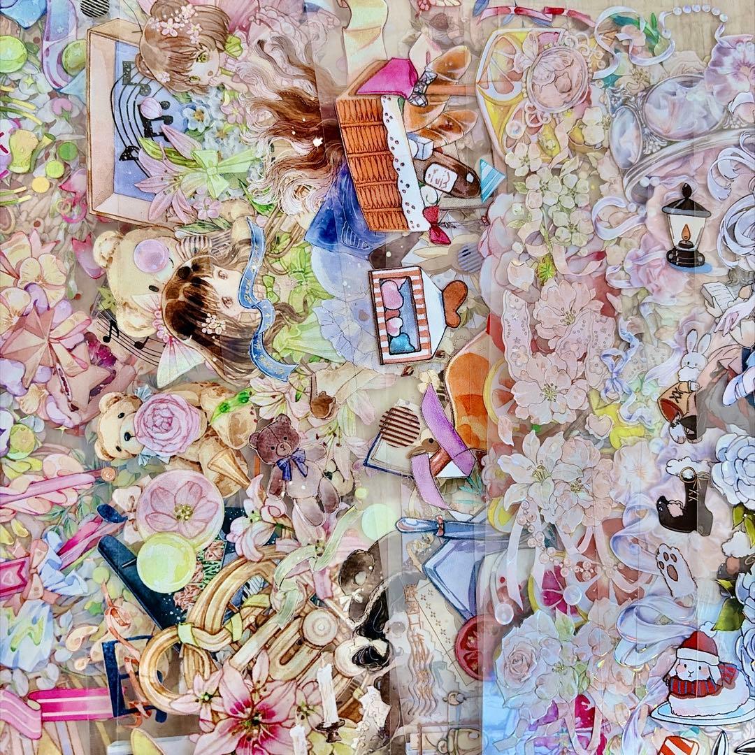 海外マステ切り売り ♡23種類セット♡簡易ファイル付き - メルカリ