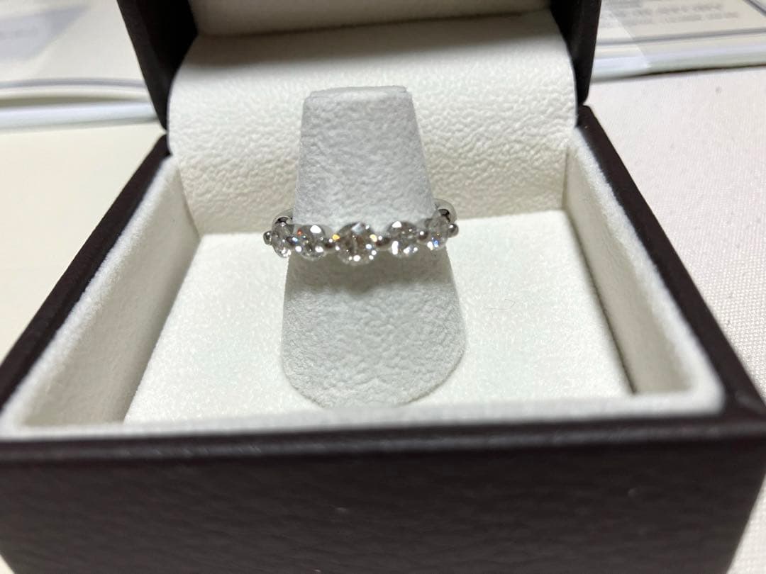美品☆1カラット超　Pt900鑑別書付きダイヤモンドリング