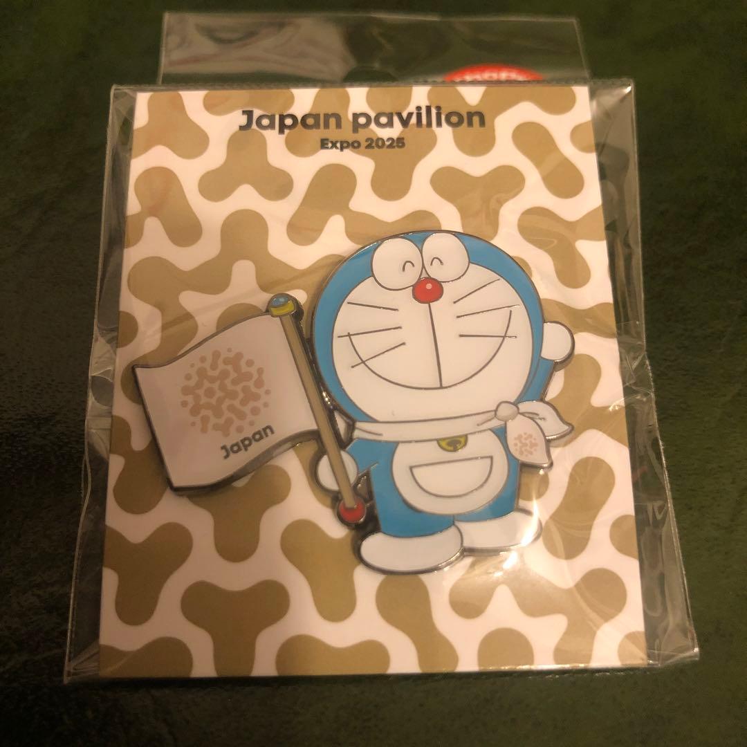 日本館 ドラえもん ピンバッジ 万博 EXPO - メルカリ