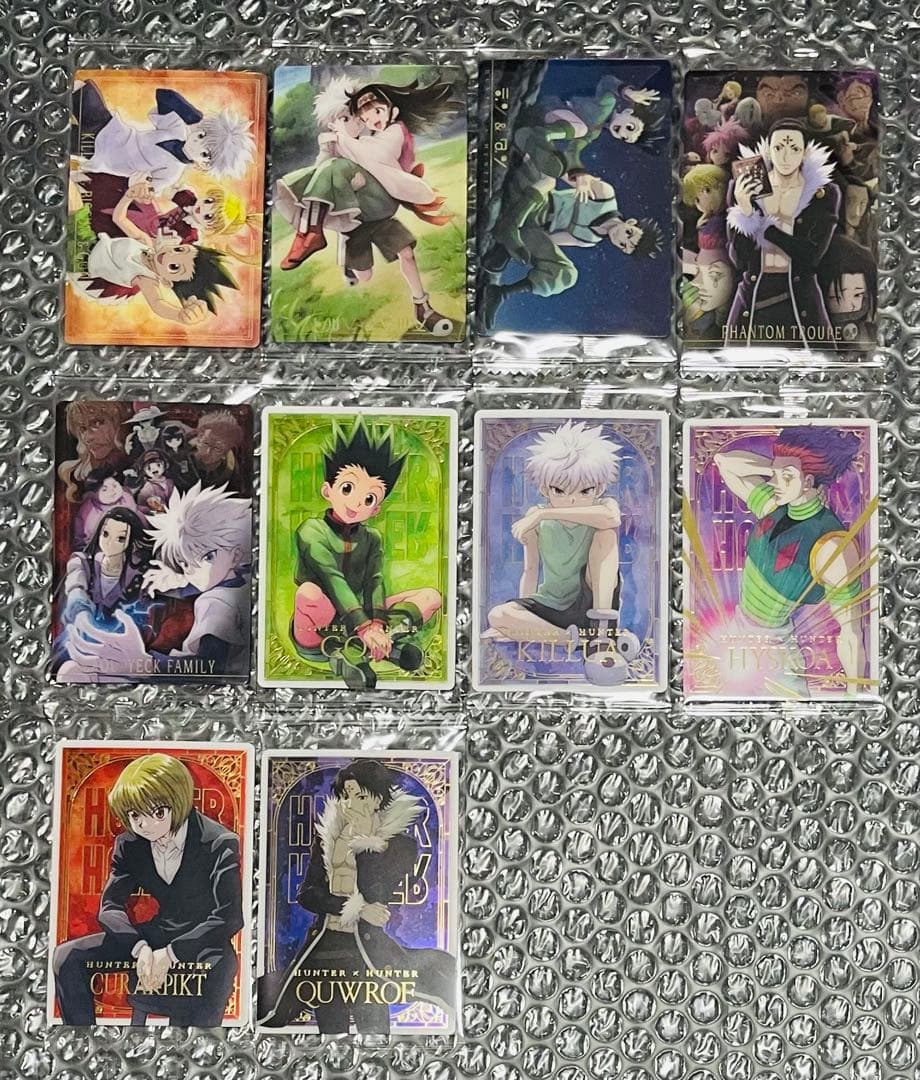 最安値】HUNTER×HUNTER 第一弾 第二弾 全種 コンプリートセット