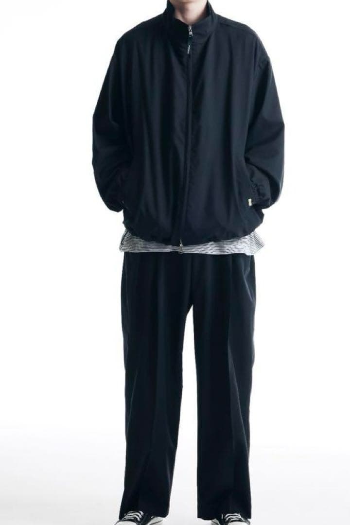 ファーラー スタンドカラー ジップアップ ブルゾン パンツ