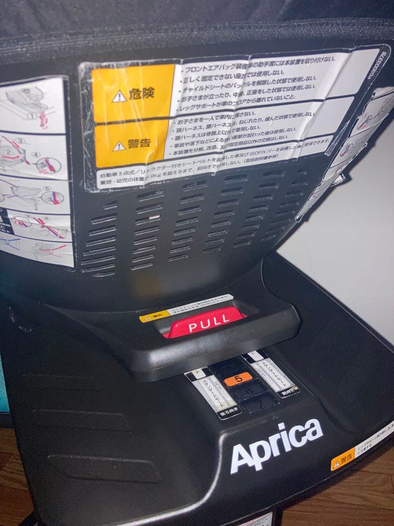 あやか⭐️クルリラAC ISOFIXシートベルト二刀流チャイルドシート