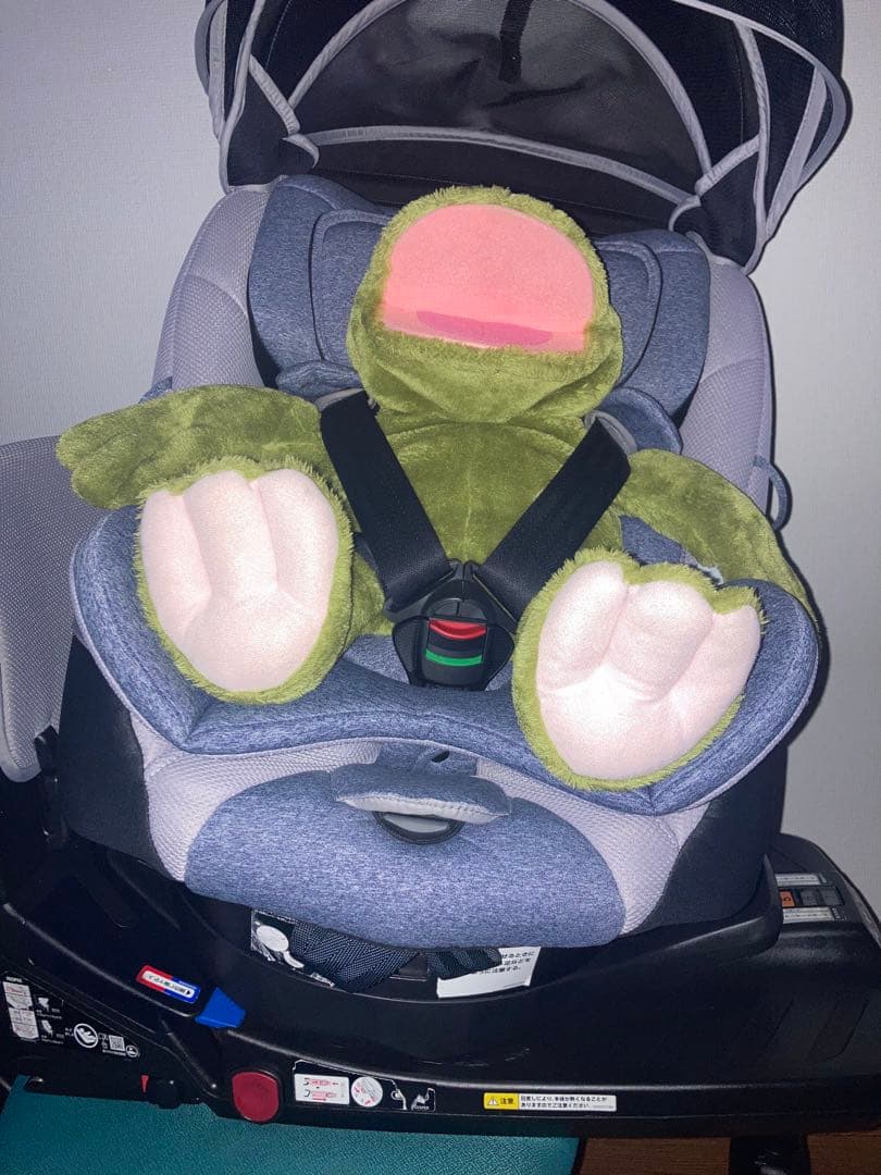 あやか⭐️クルリラAC ISOFIXシートベルト二刀流チャイルドシート