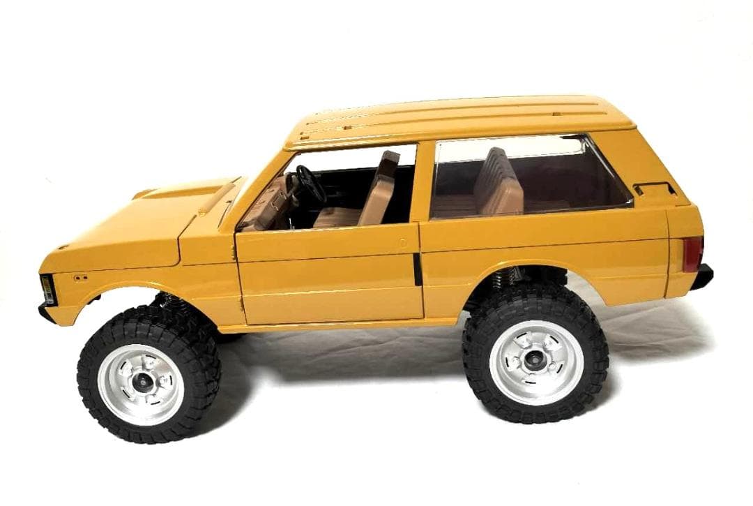 MN 168 1/12 初代レンジローバーSUVラジコンクローラー YELLOW