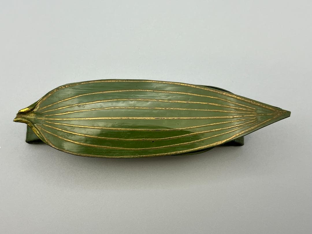 茶道具　乾漆　笹舟　香合　中川正斎　共箱　漆芸　夏　川遊び　茶会　稽古　ささぶね