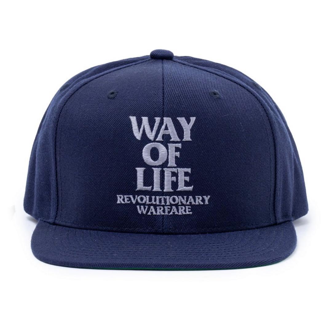 RATS EMBROIDERY CAP WAY OF LIFE ラッツ