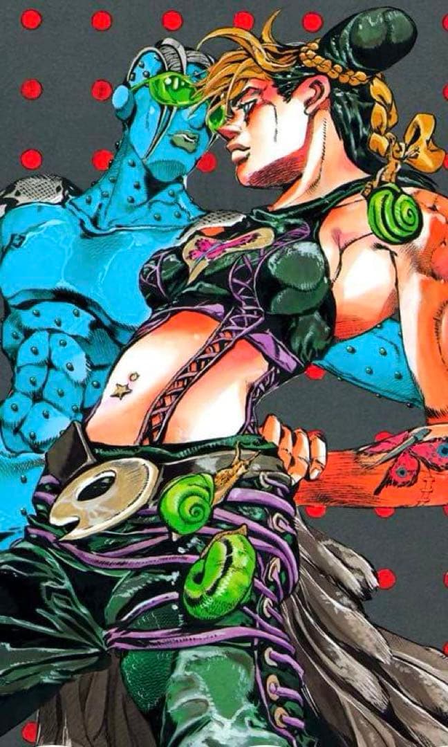 【※店舗限定品！】 ジョジョの奇妙な冒険 ストーンオーシャン グリッター缶バッジ