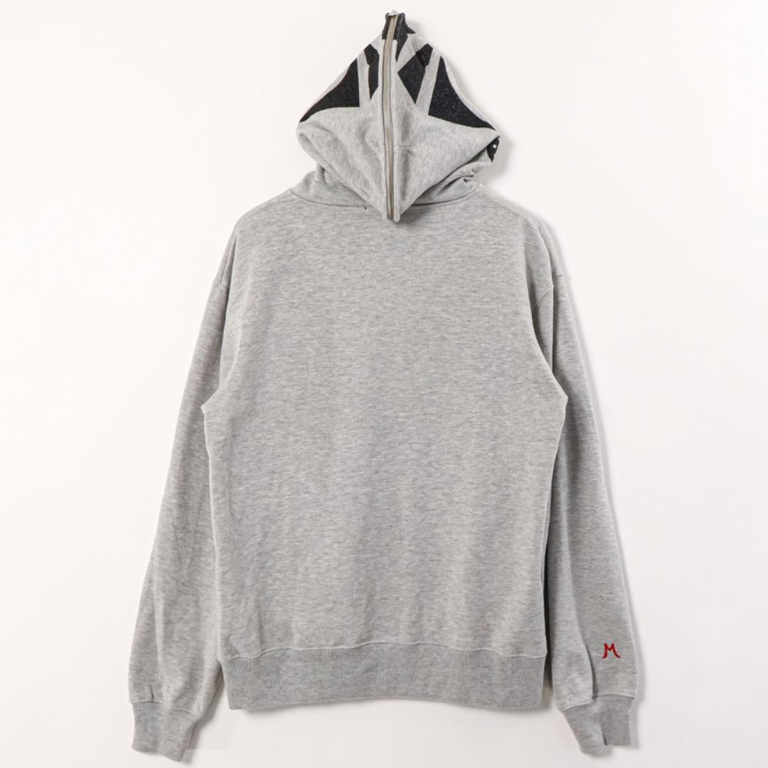 H4563-76◾️ミルマスカラス　コットン混　マスクパーカー