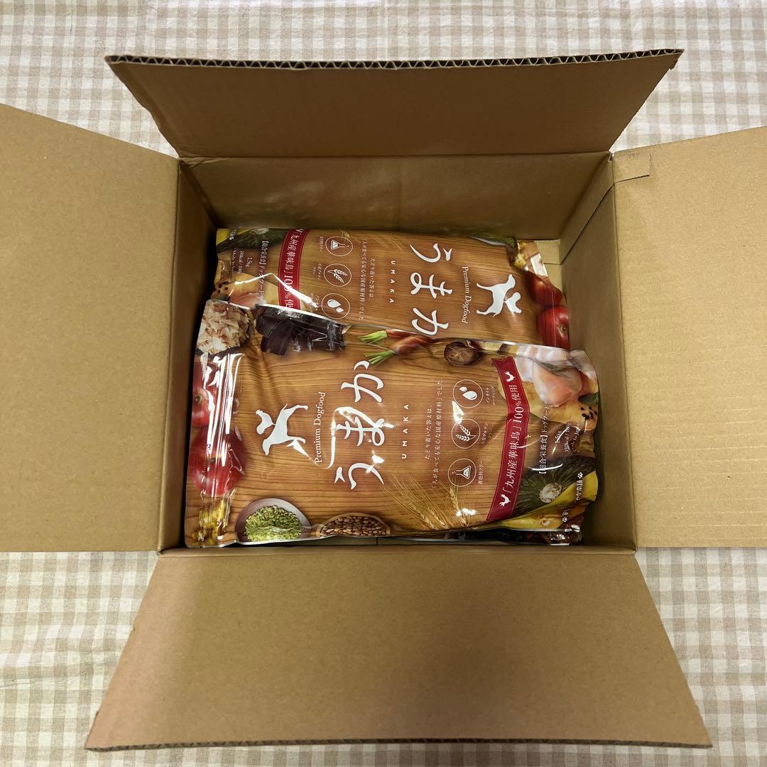 うまか　ドッグフード　1.5kg✖️3袋